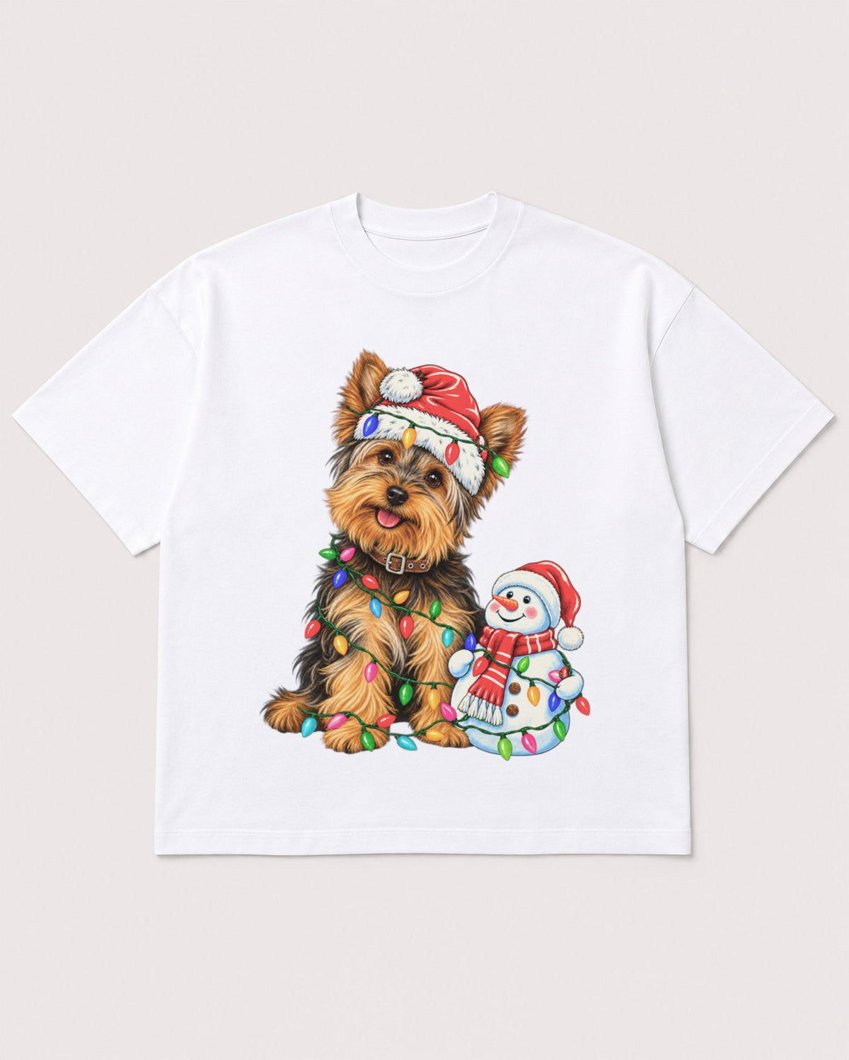Mockup Boxy Heavyweight Tee White product