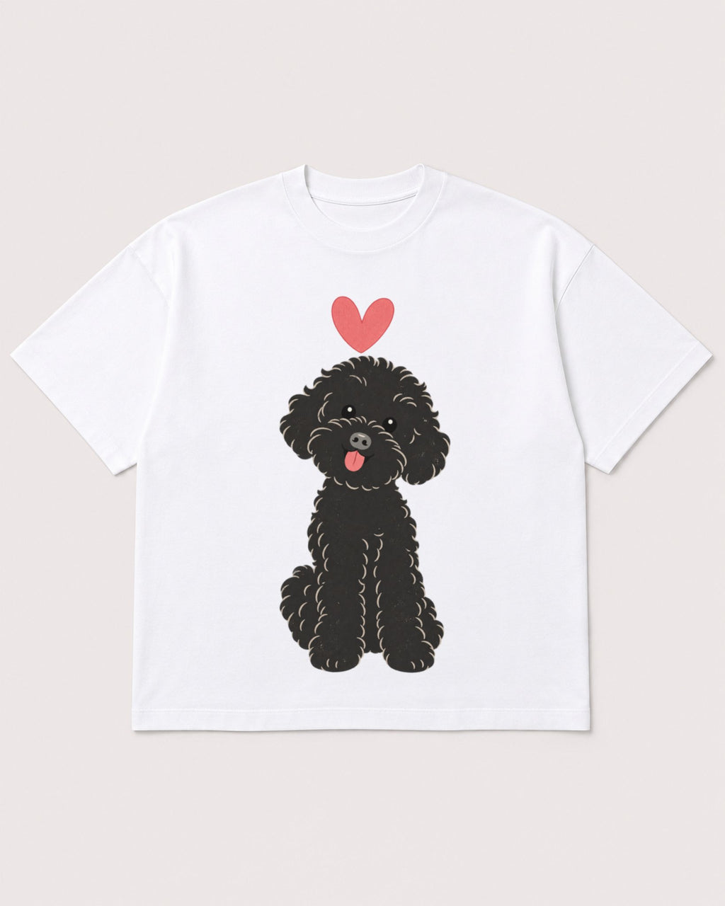 Mockup Boxy Heavyweight Tee White product