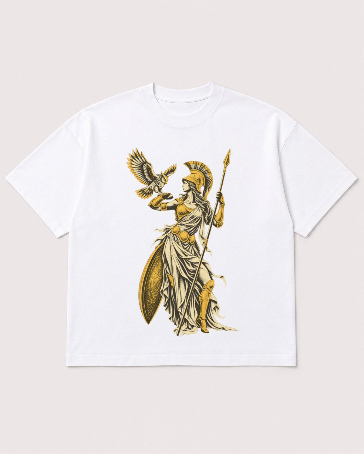 Mockup Boxy Heavyweight Tee White product