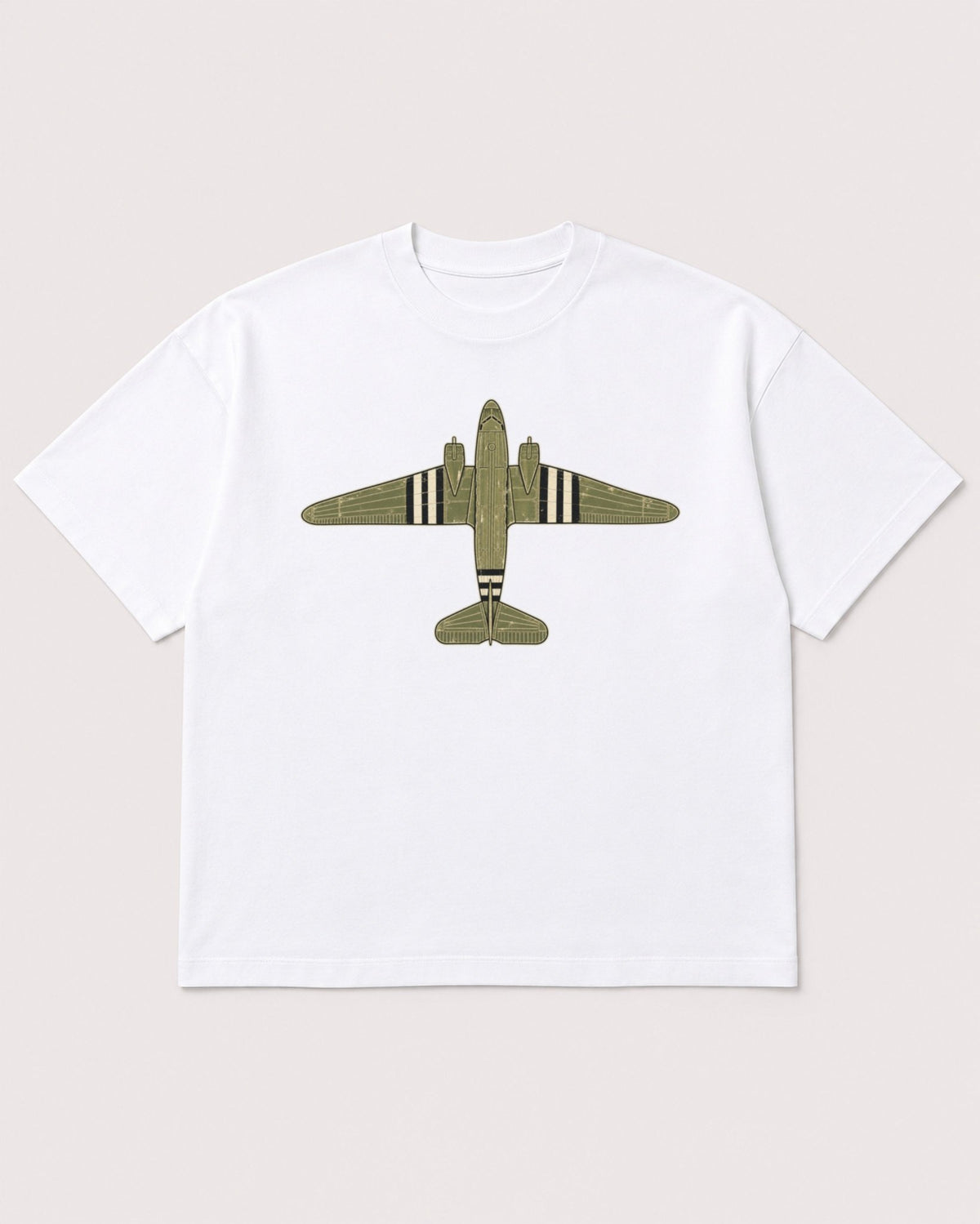 Mockup Boxy Heavyweight Tee White product