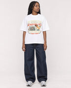 Mockup Boxy Heavyweight Tee White female full-body 04