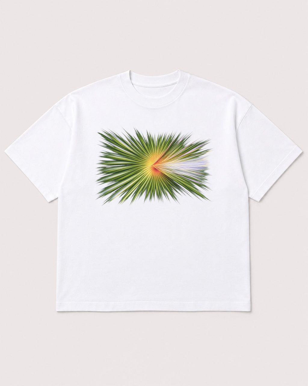 Mockup Boxy Heavyweight Tee White product