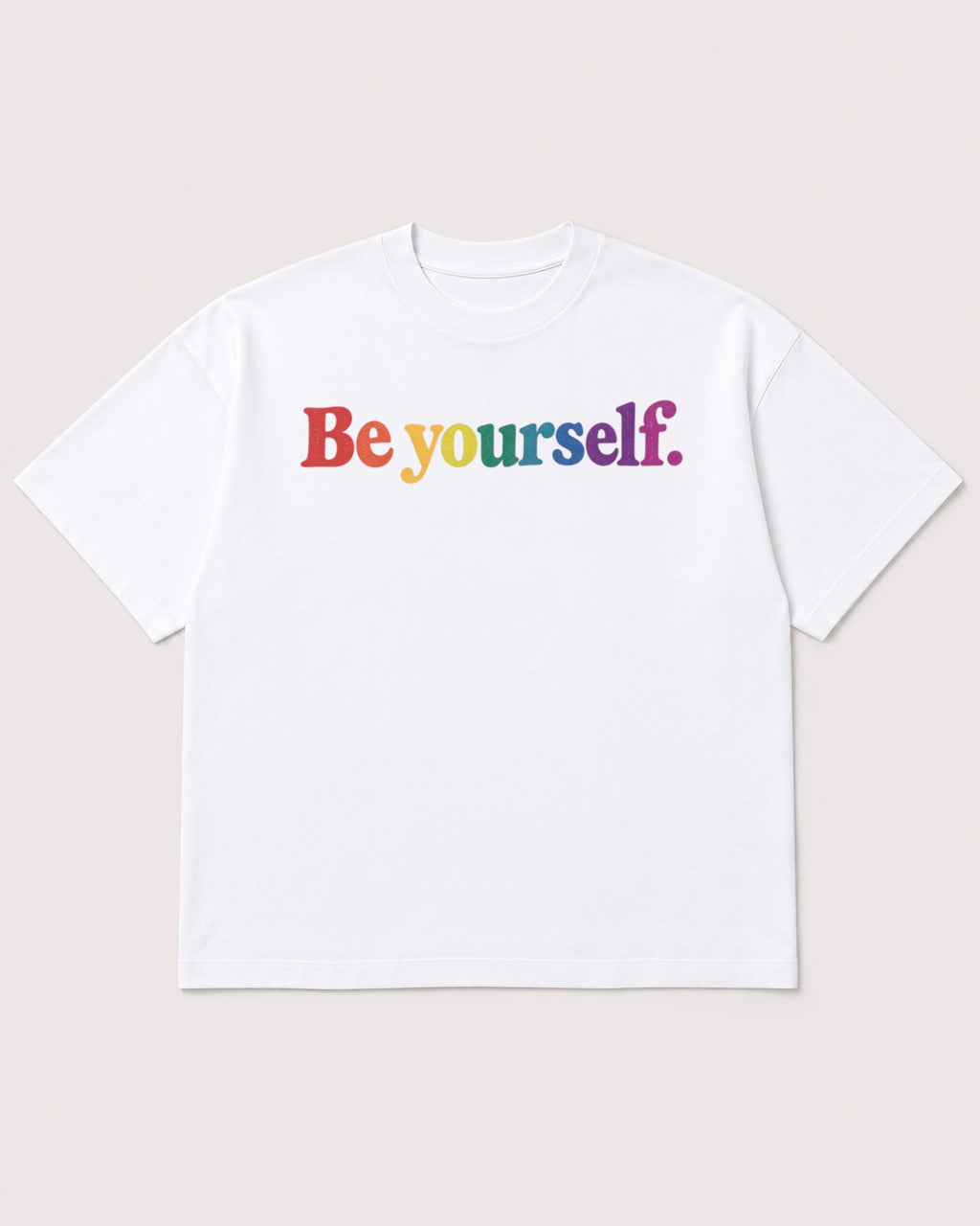Mockup Boxy Heavyweight Tee White product