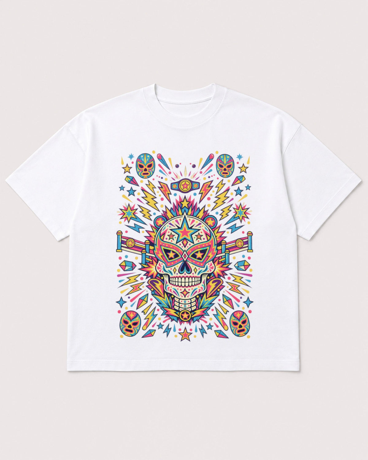 Mockup Boxy Heavyweight Tee White product