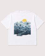 Mockup Boxy Heavyweight Tee White product
