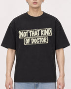 Mockup Boxy Heavyweight Tee Black male close-up 01