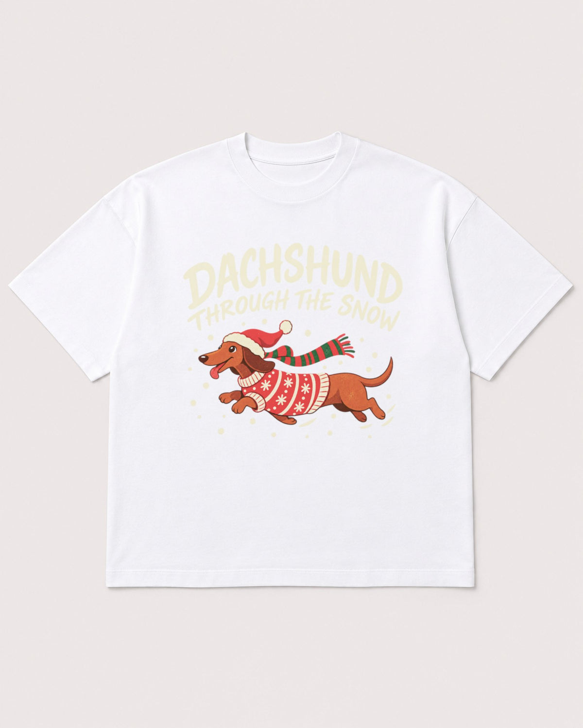 Mockup Boxy Heavyweight Tee White product