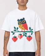 Mockup Boxy Heavyweight Tee White male close-up 06