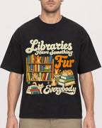 Mockup Boxy Heavyweight Tee Black male close-up 08