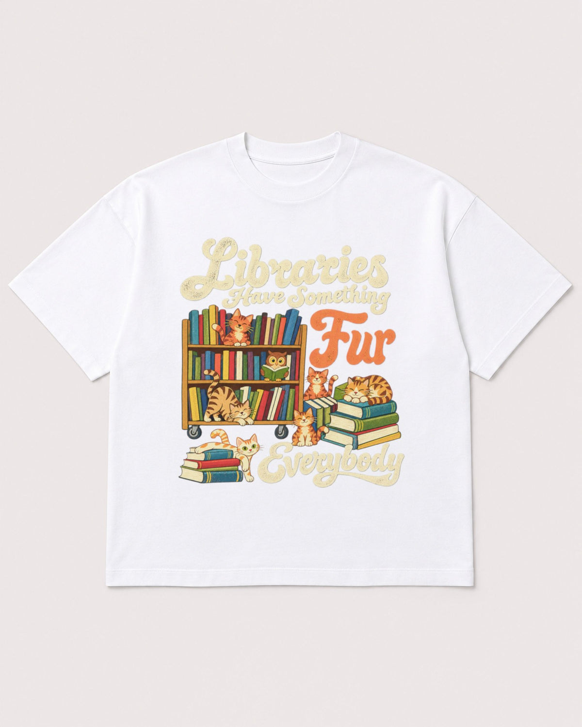 Mockup Boxy Heavyweight Tee White product
