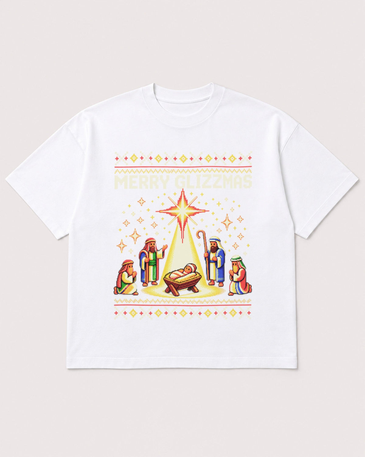 Mockup Boxy Heavyweight Tee White product