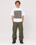 Mockup Boxy Heavyweight Tee White male full-body 09