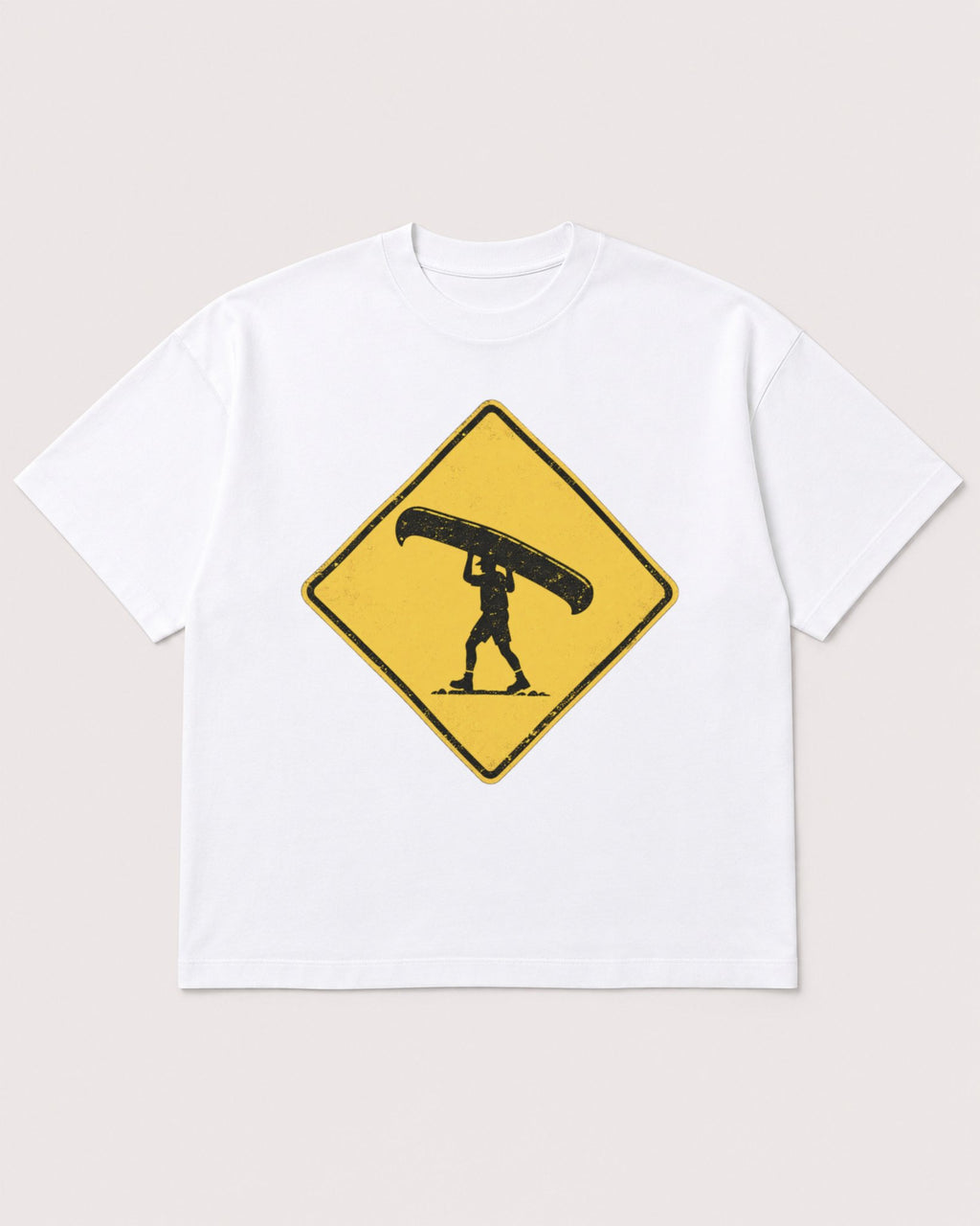 Mockup Boxy Heavyweight Tee White product