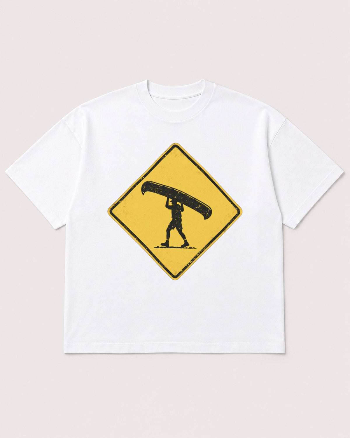 Mockup Boxy Heavyweight Tee White product