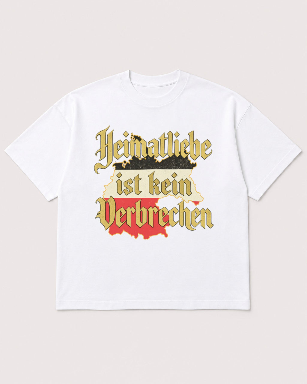 Mockup Boxy Heavyweight Tee White product