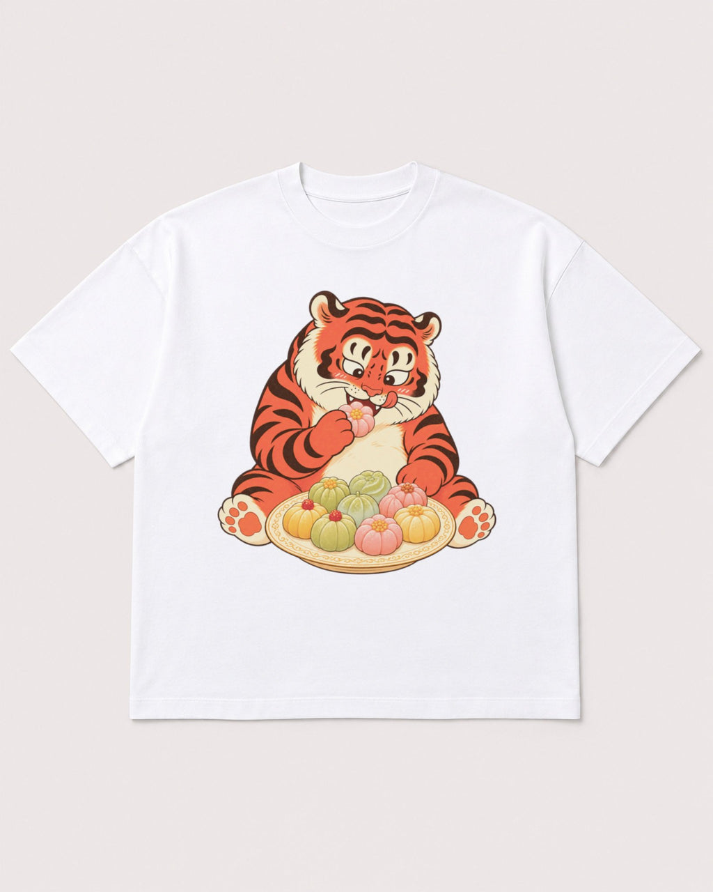 Mockup Boxy Heavyweight Tee White product