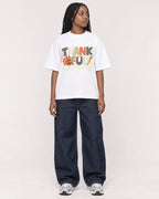 Mockup Boxy Heavyweight Tee White female full-body 04