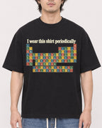 Mockup Boxy Heavyweight Tee Black male close-up 03