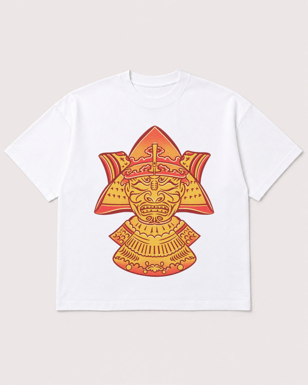 Mockup Boxy Heavyweight Tee White product