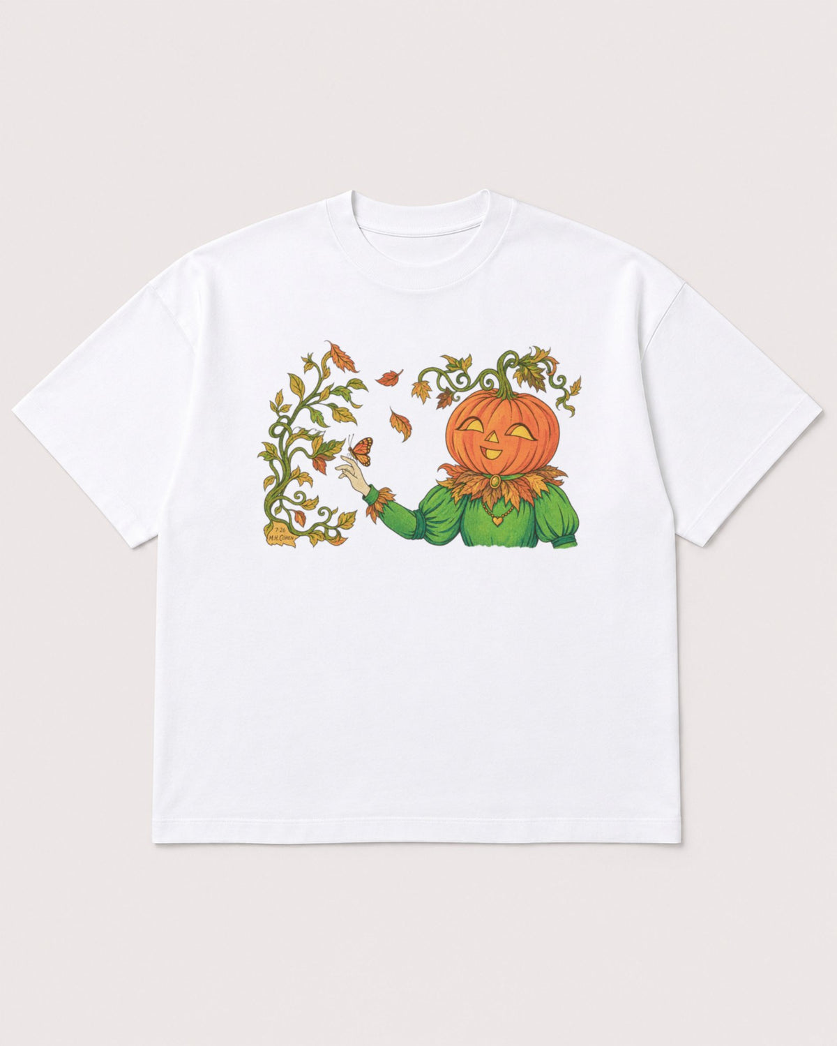 Mockup Boxy Heavyweight Tee White product