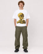Mockup Boxy Heavyweight Tee White male full-body 09
