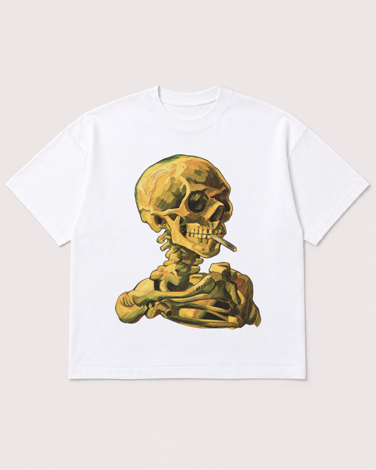 Mockup Boxy Heavyweight Tee White product