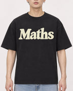 Mockup Boxy Heavyweight Tee Black male close-up 01