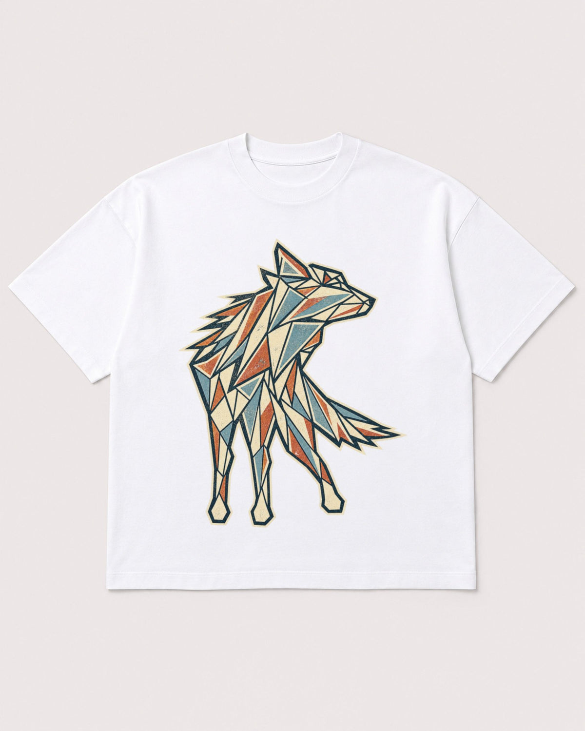 Mockup Boxy Heavyweight Tee White product