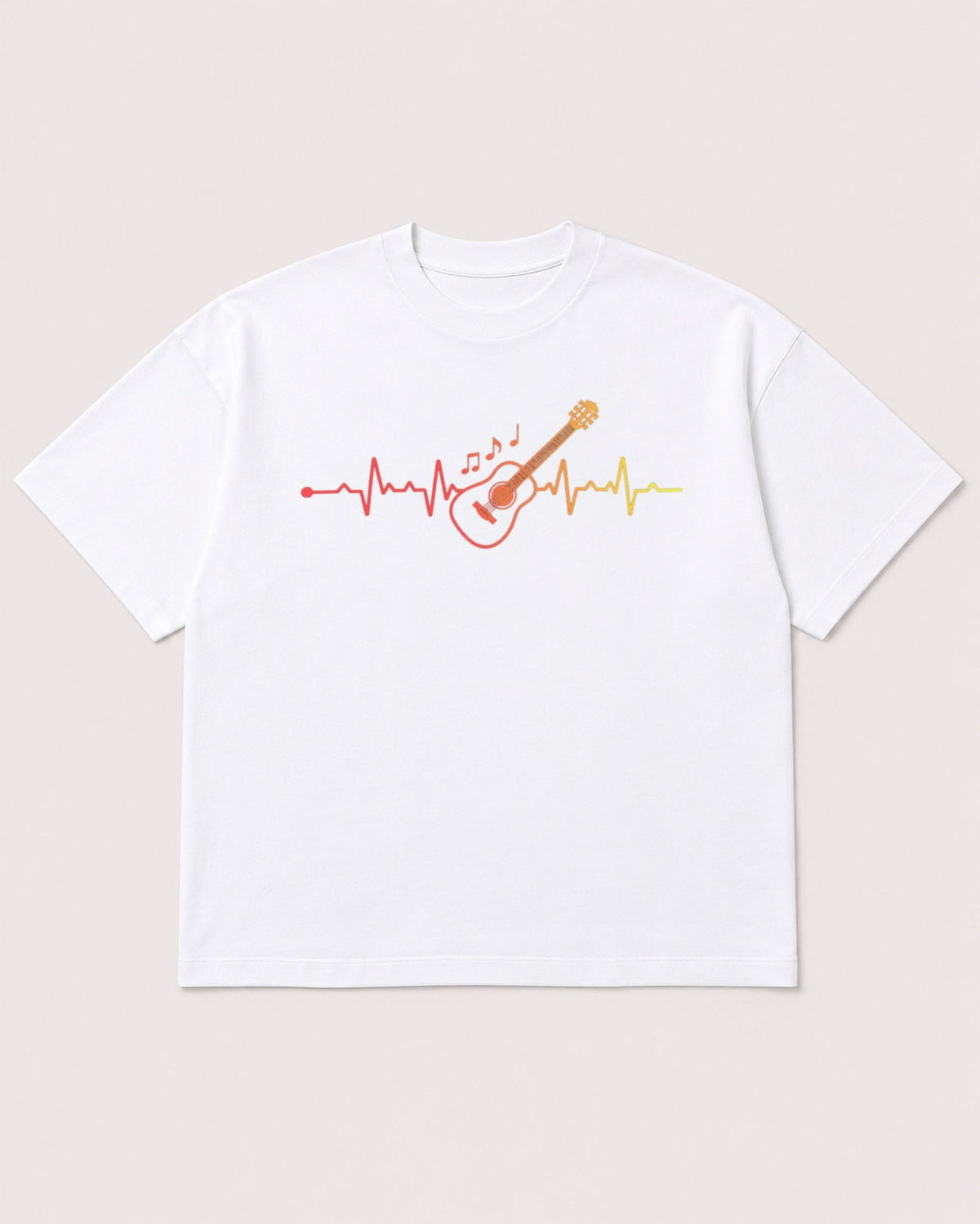 Mockup Boxy Heavyweight Tee White product