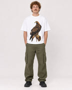 Mockup Boxy Heavyweight Tee White male full-body 09