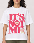 Mockup Boxy Heavyweight Tee White female close-up 07