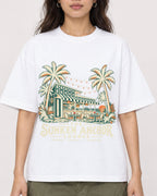 Mockup Boxy Heavyweight Tee White female close-up 02