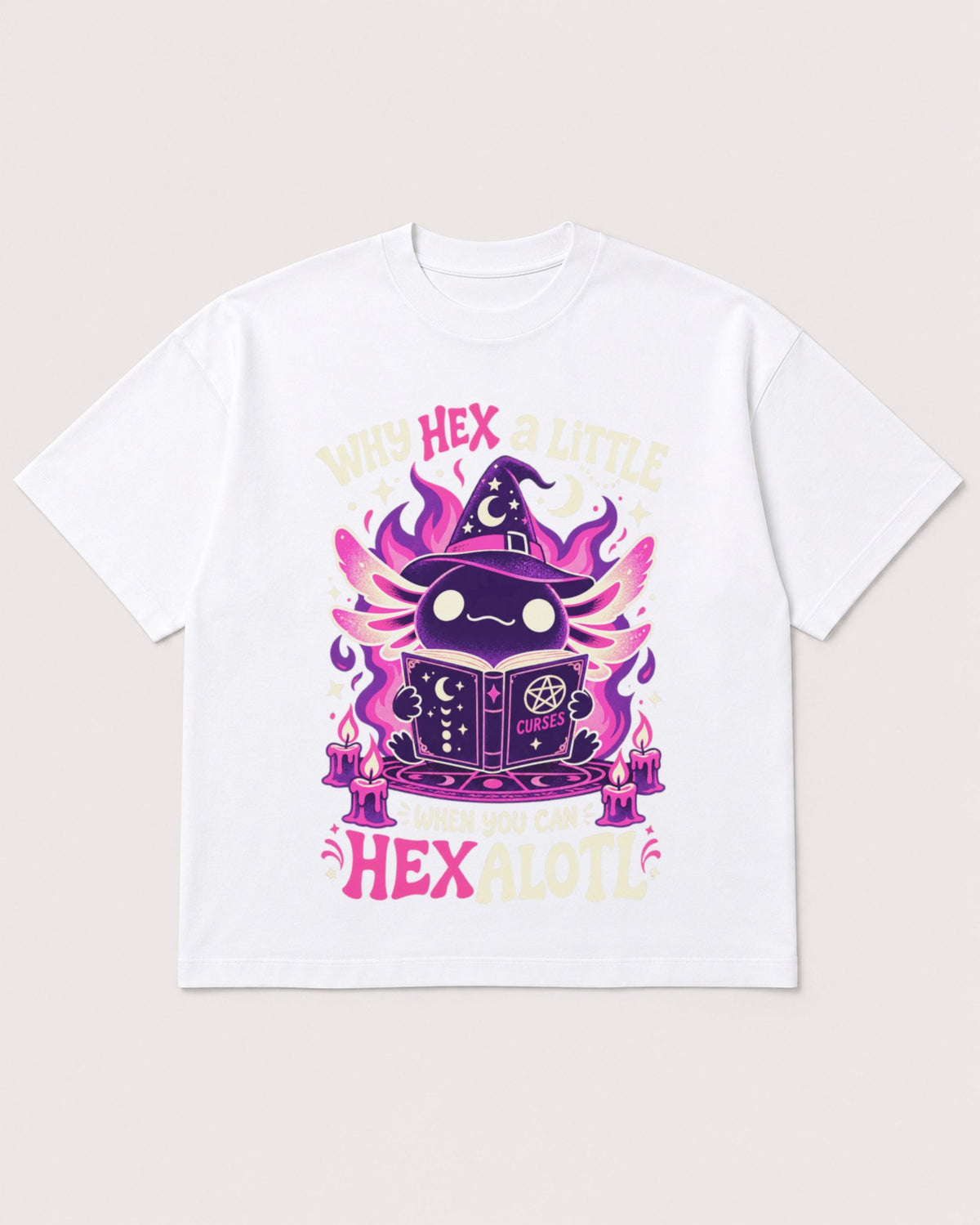 Mockup Boxy Heavyweight Tee White product