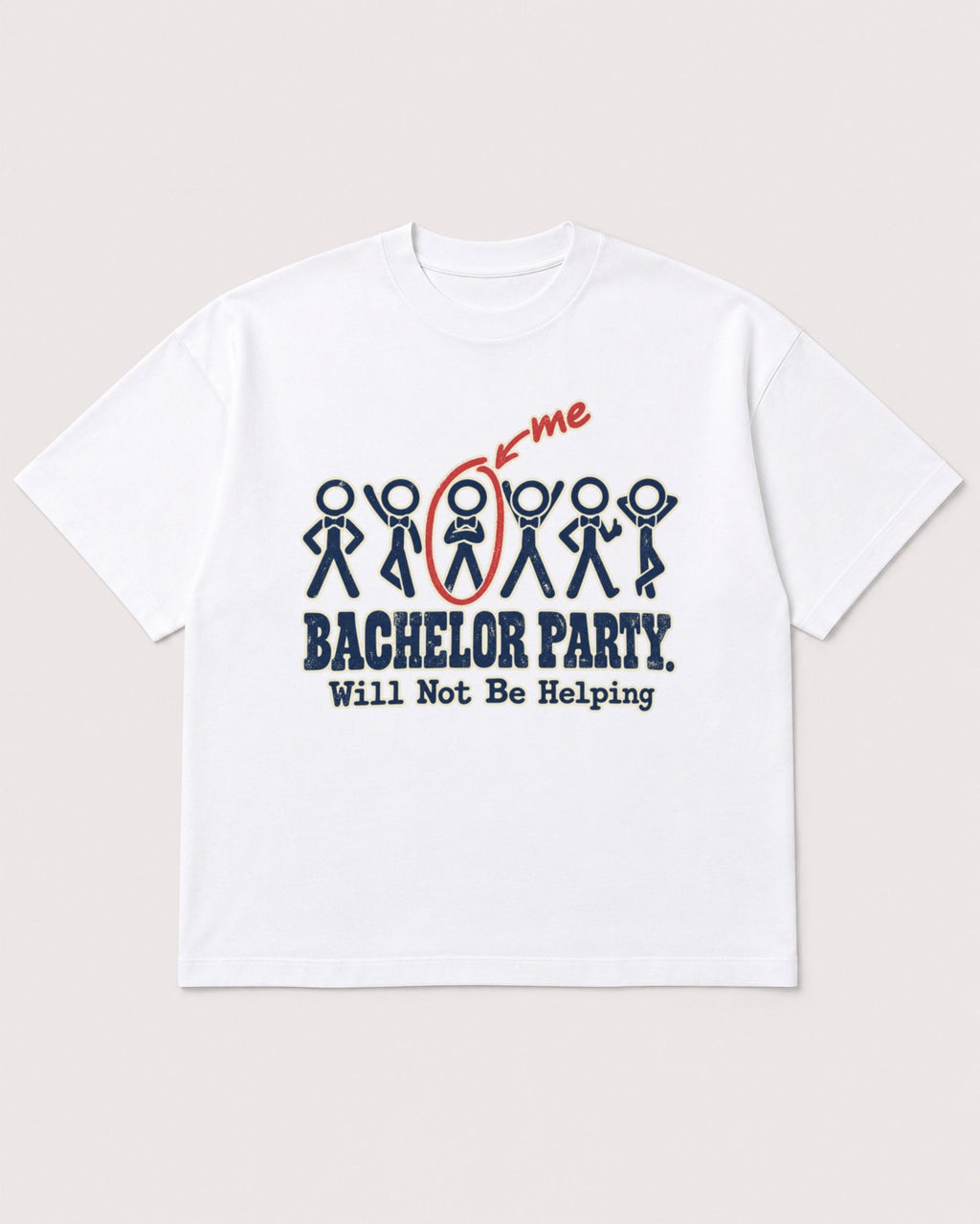 Mockup Boxy Heavyweight Tee White product