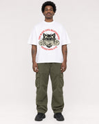 Mockup Boxy Heavyweight Tee White male full-body 24