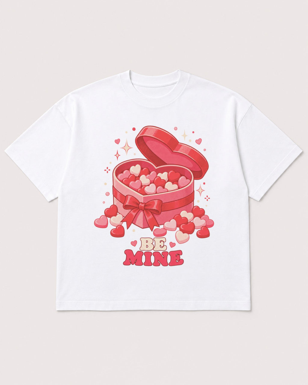 Mockup Boxy Heavyweight Tee White product