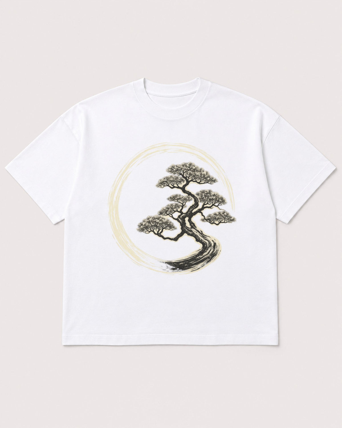 Mockup Boxy Heavyweight Tee White product
