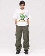 Mockup Boxy Heavyweight Tee White female full-body 17