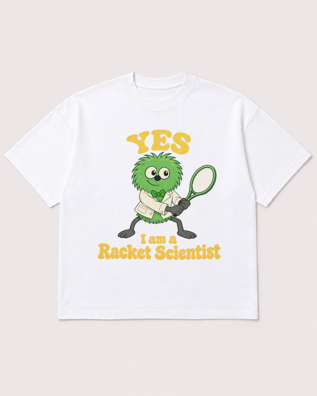 Mockup Boxy Heavyweight Tee White product