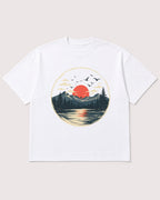 Mockup Boxy Heavyweight Tee White product