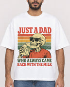 Mockup Boxy Heavyweight Tee White male close-up 07