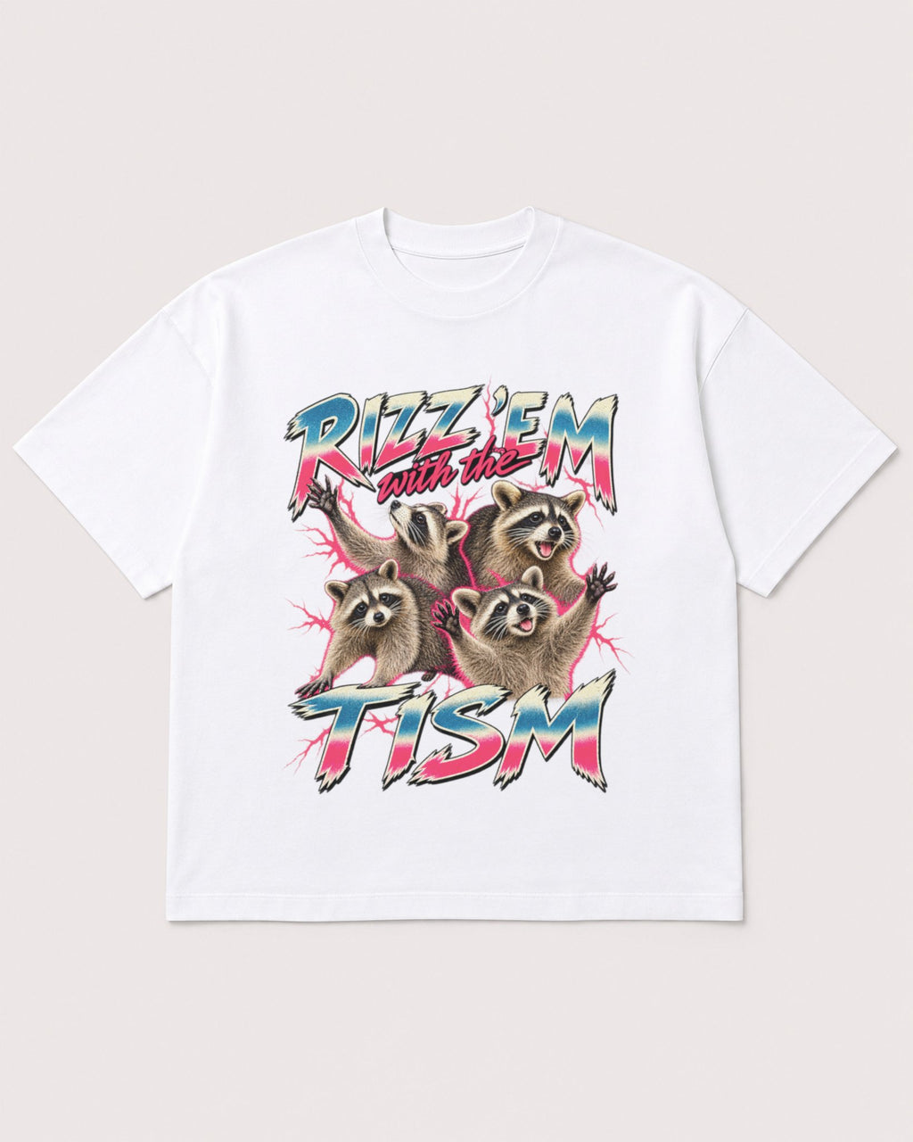 Mockup Boxy Heavyweight Tee White product