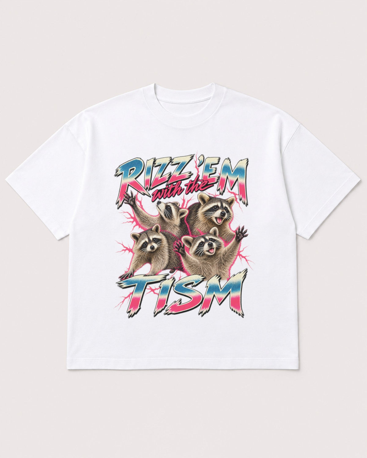 Mockup Boxy Heavyweight Tee White product