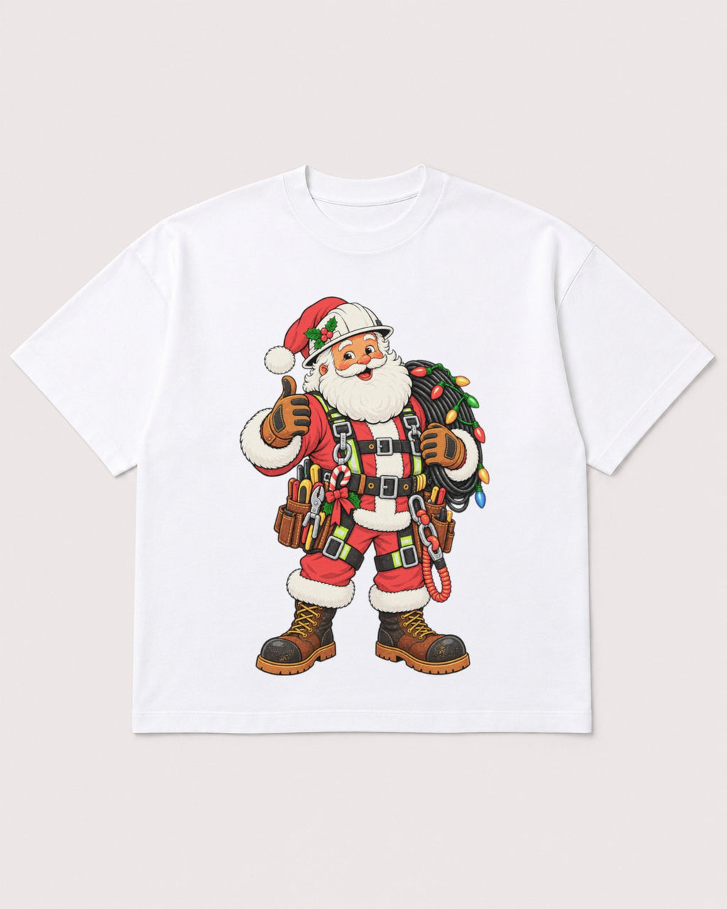 Mockup Boxy Heavyweight Tee White product