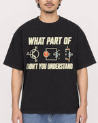 Mockup Boxy Heavyweight Tee Black male close-up 02