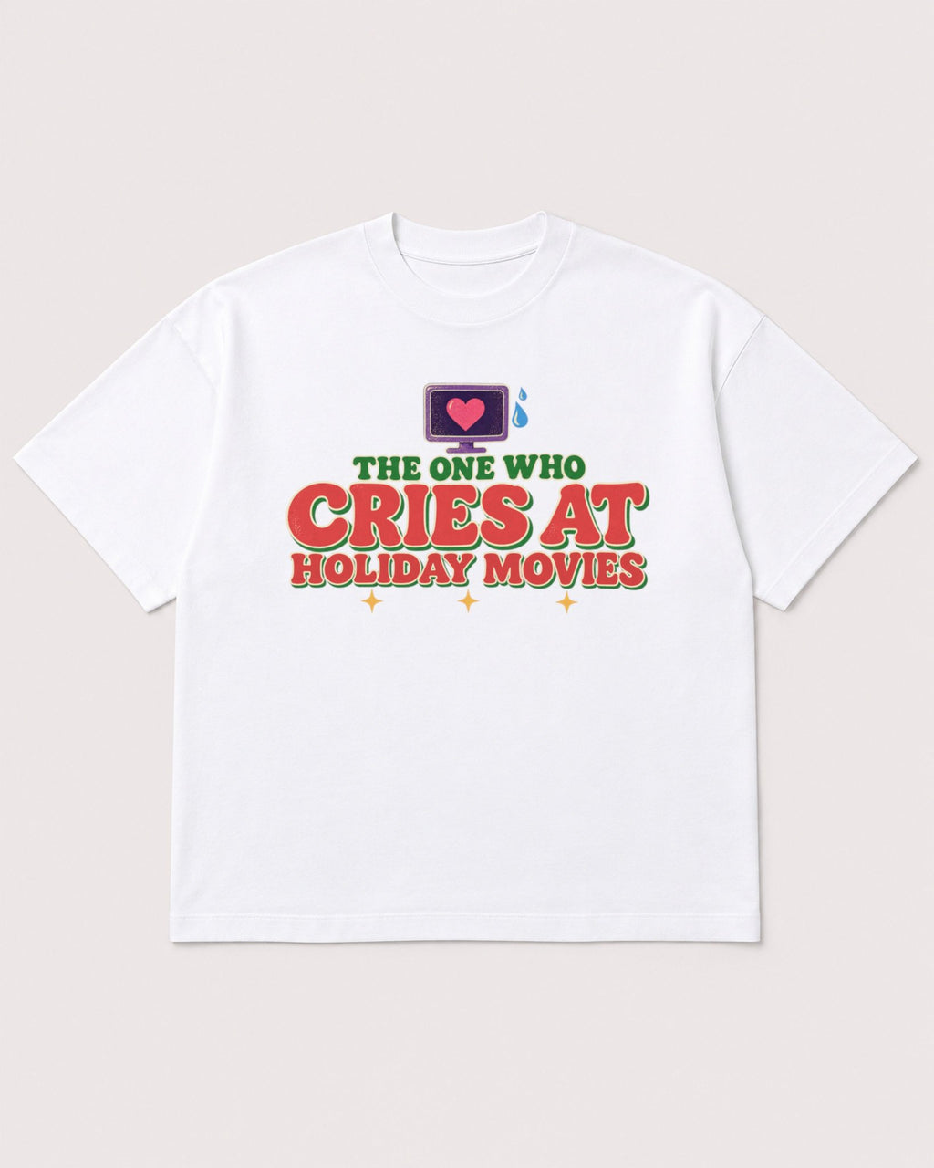 Mockup Boxy Heavyweight Tee White product