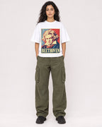 Mockup Boxy Heavyweight Tee White female full-body 07