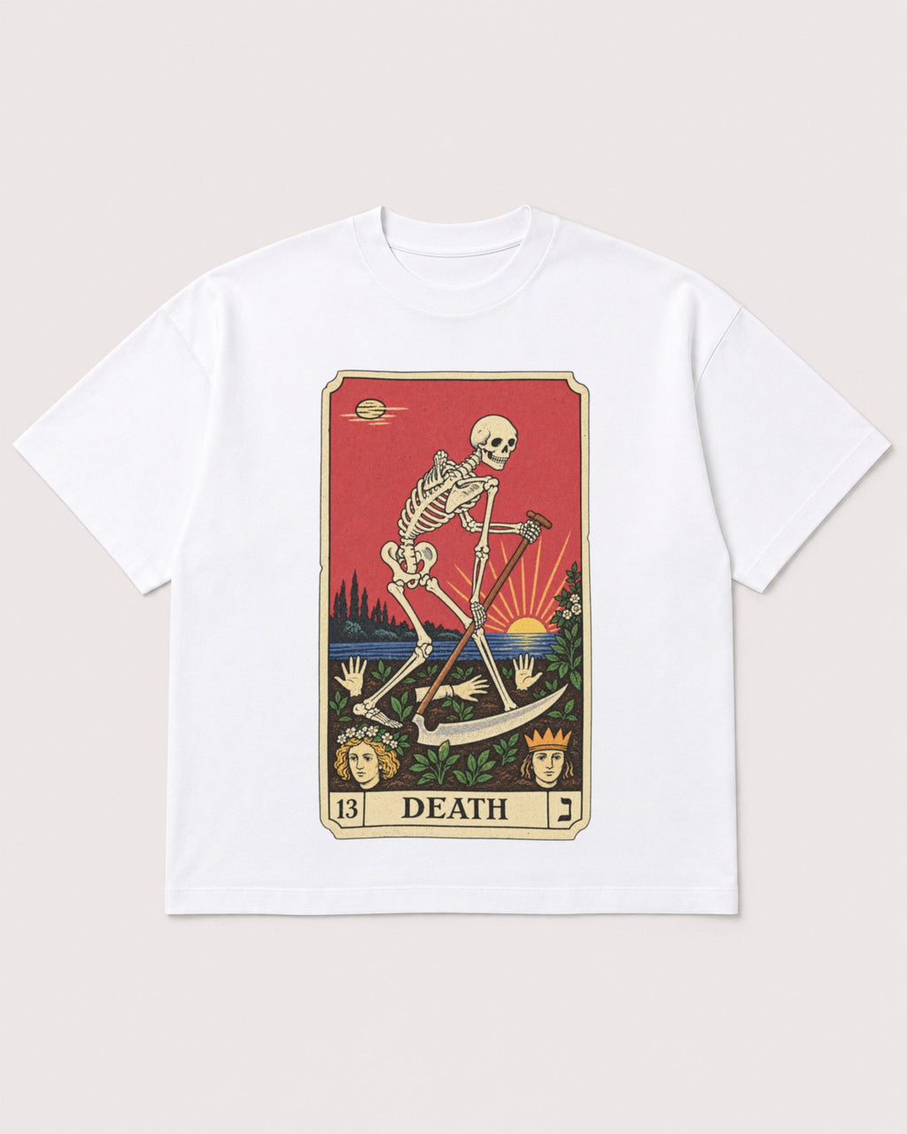 Mockup Boxy Heavyweight Tee White product