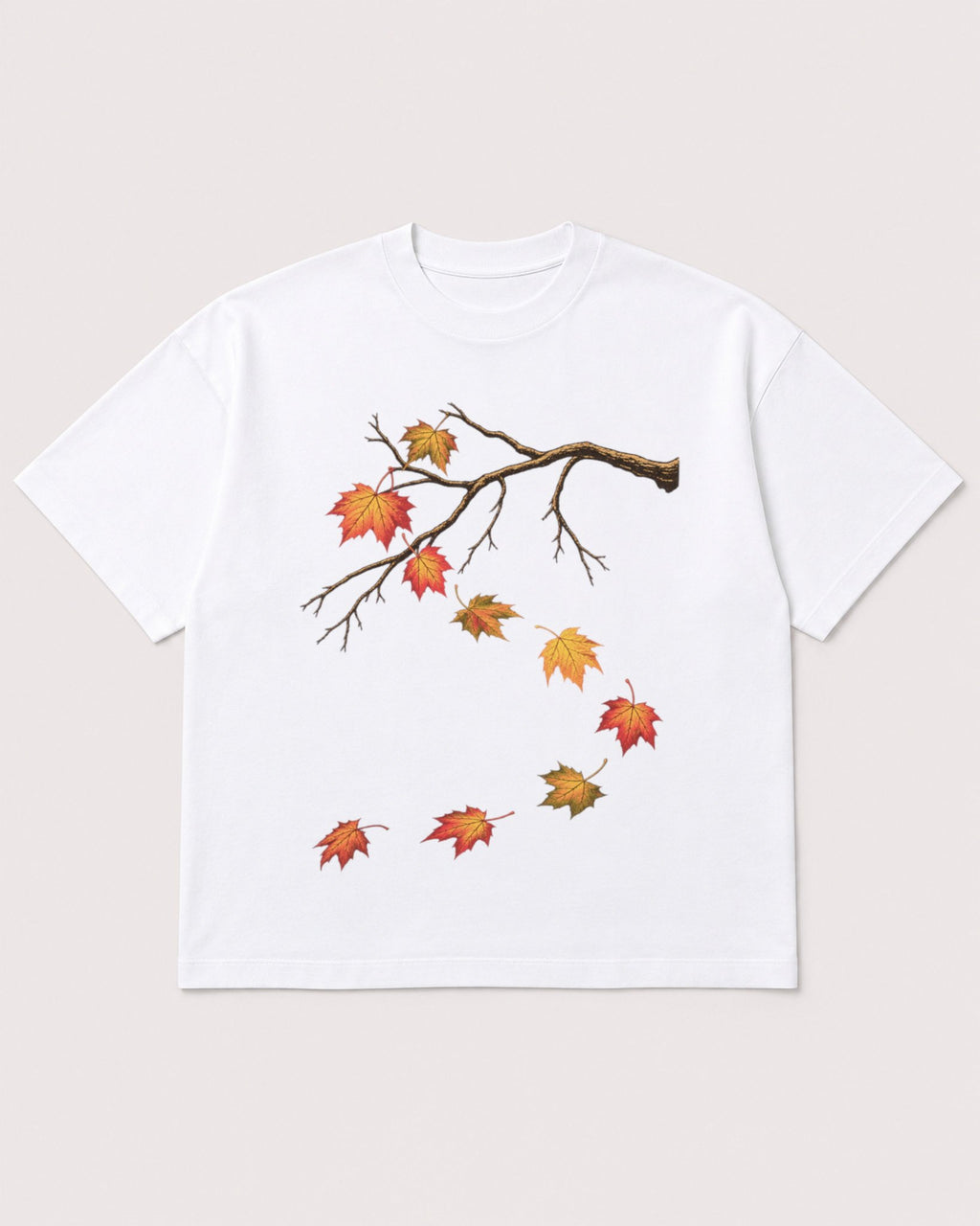 Mockup Boxy Heavyweight Tee White product