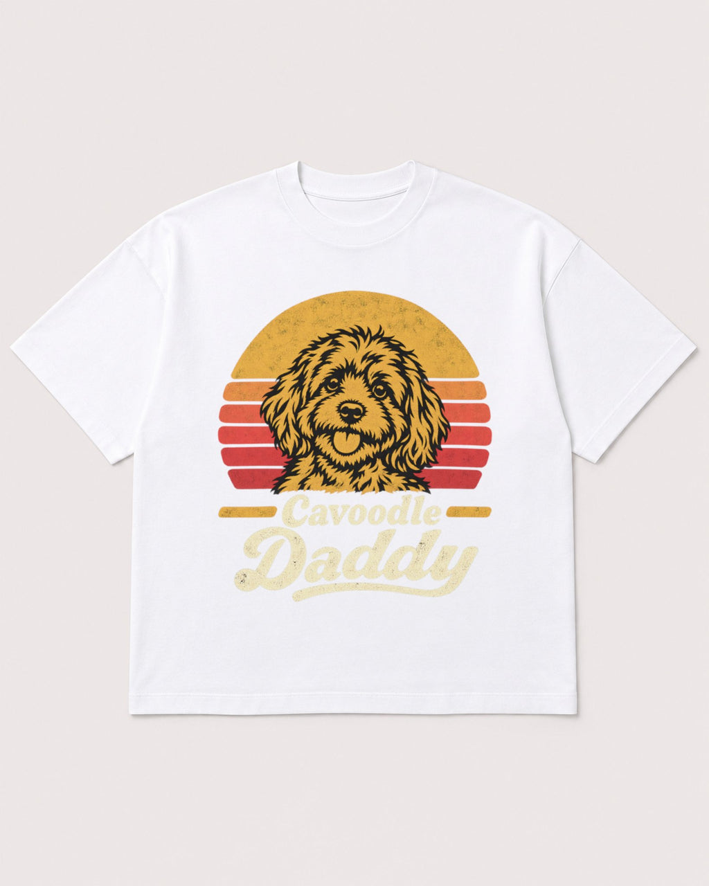 Mockup Boxy Heavyweight Tee White product